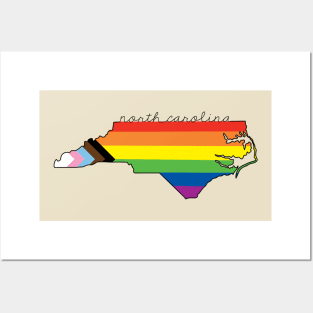 North Carolina Pride Posters and Art